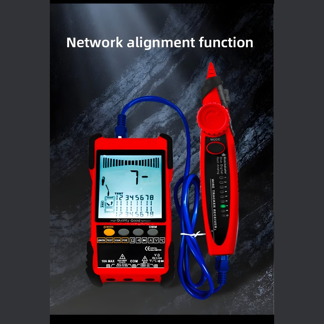 LAN Cable Tester & Multimeter Kit LE 3 view