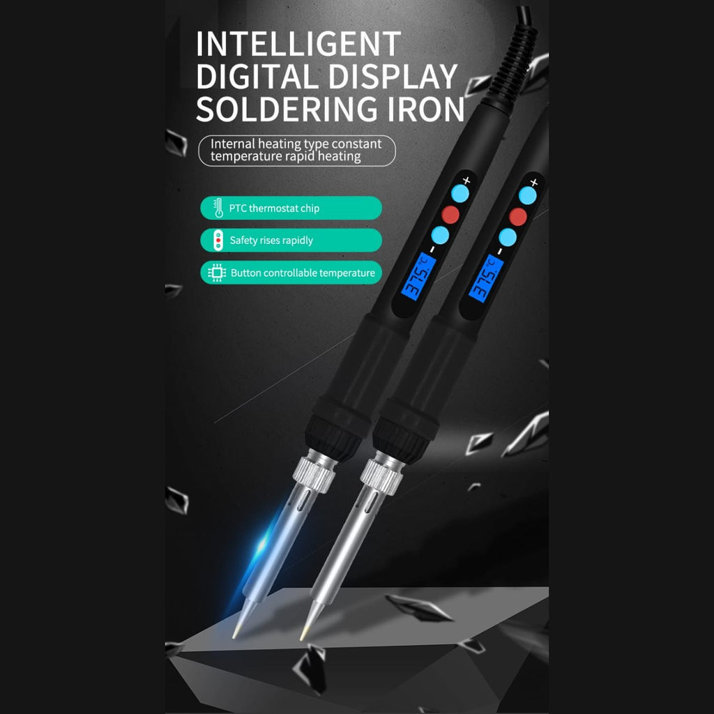 60W Handheld Soldering Iron with Adjustable Temp and LCD Display 1 view