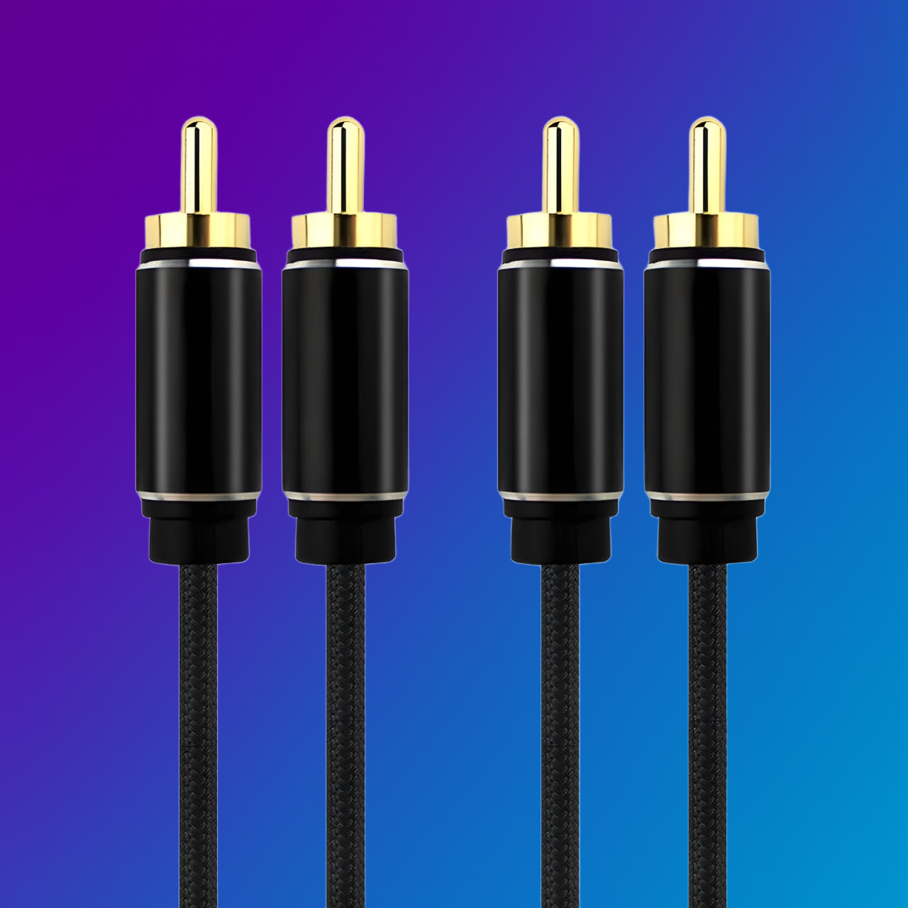 Audio Symphony 2RCA Male To 2RCA Male - Multiple Lengths