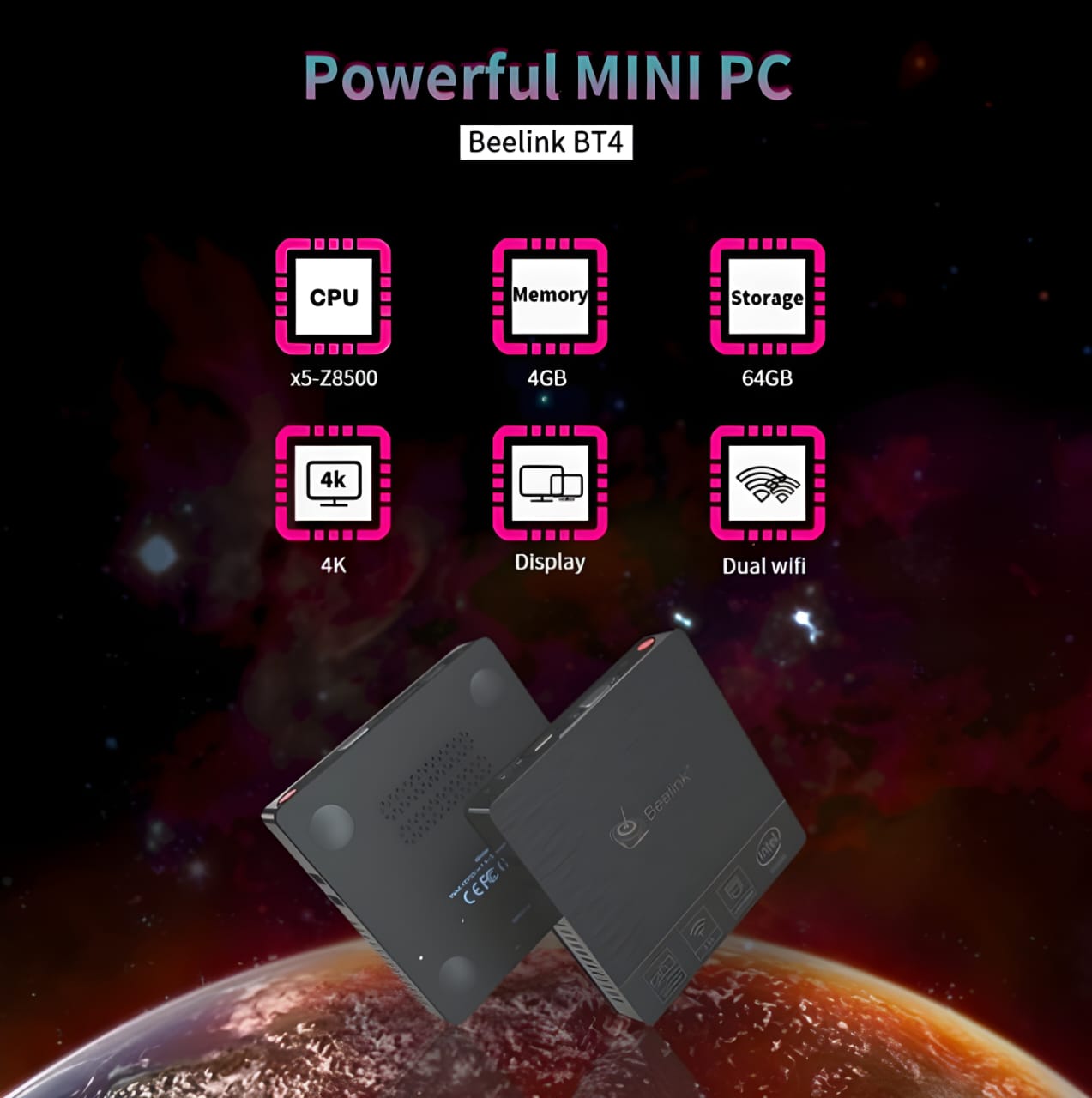 B-Link Windows 10 Mini PC With 4GB Ram