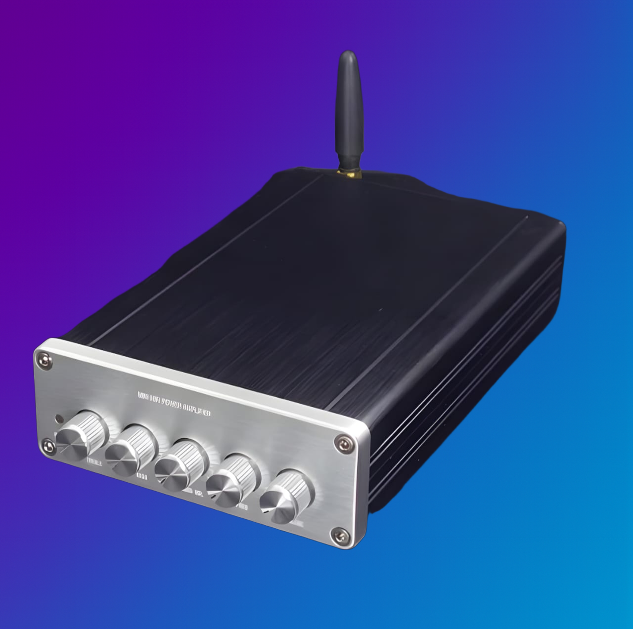 BRZ HIFI 2.1 Channel Mini Amplifier 2x 50W RMS + 1x 100W RMS Woofer Output With Bluetooth