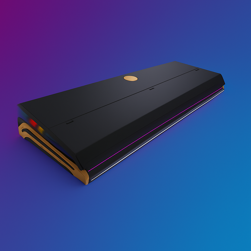 Batknight Gaming Mechanical RGB Gaming Keyboard with Detachable Fold Over Cover