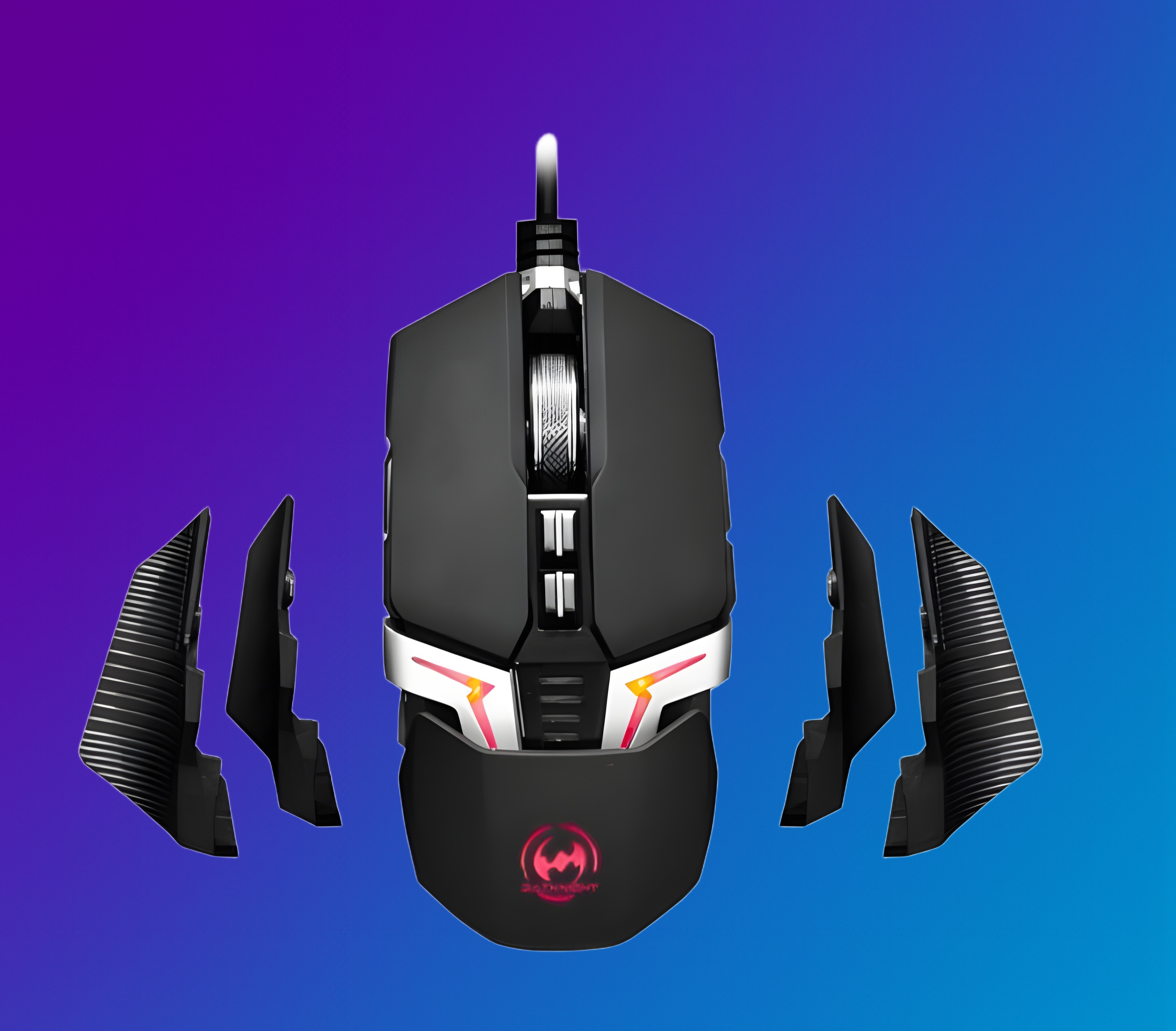 Batknight Gaming RGB 9D Programmable Advanced Gaming Mouse 4000DPI