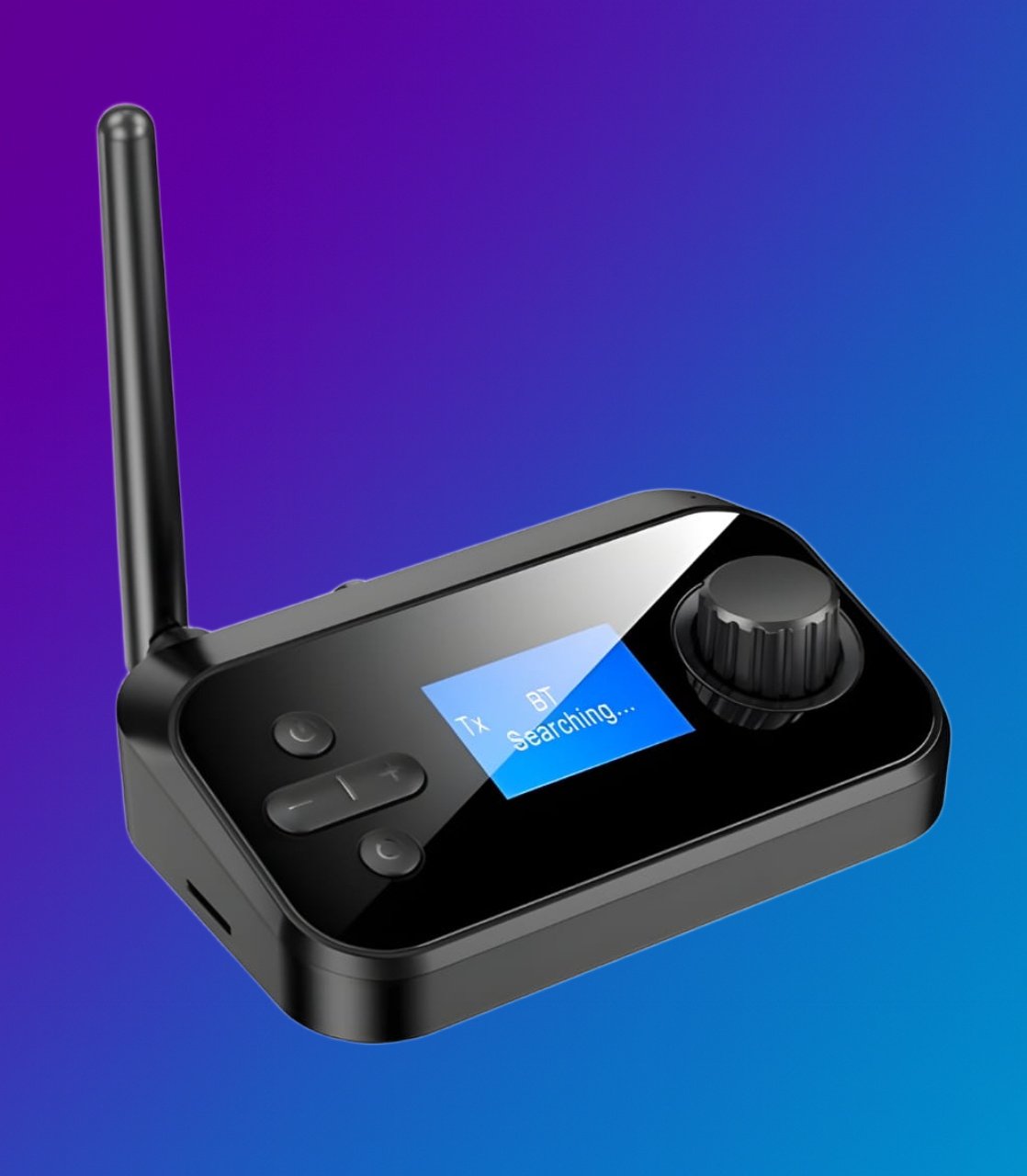 Bluetooth Audio Transmitter Receiver With Built in LCD