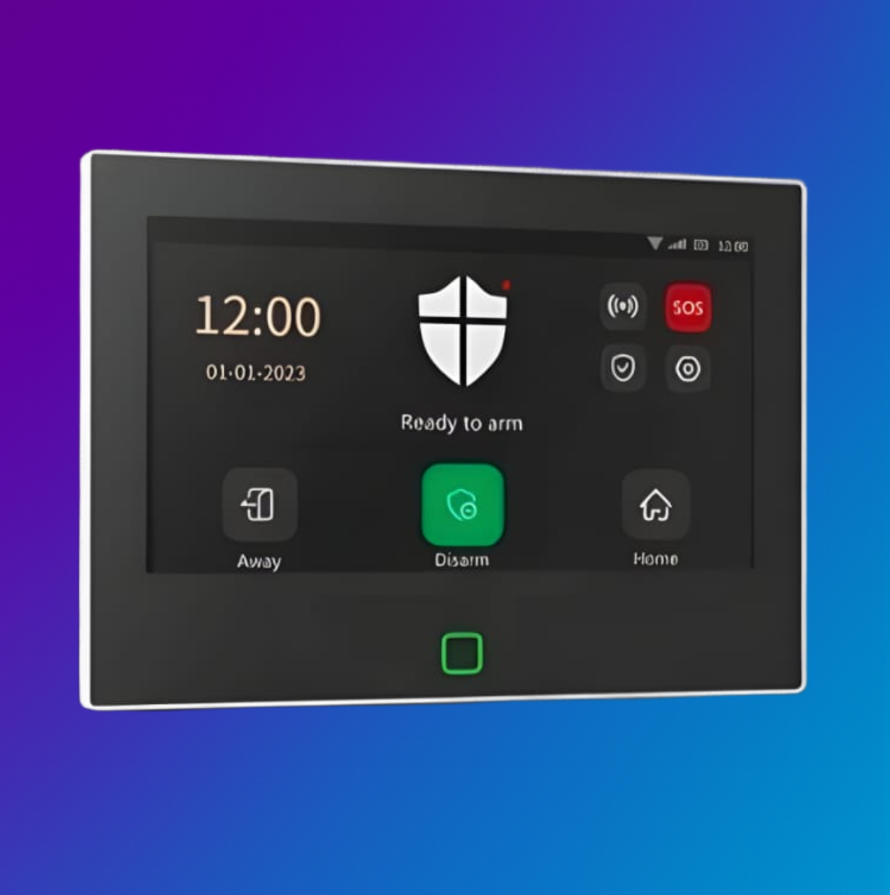 DIYI Wi-Fi Alarm Panel with Sim Slot and 7inch IPS Touch Screen Display