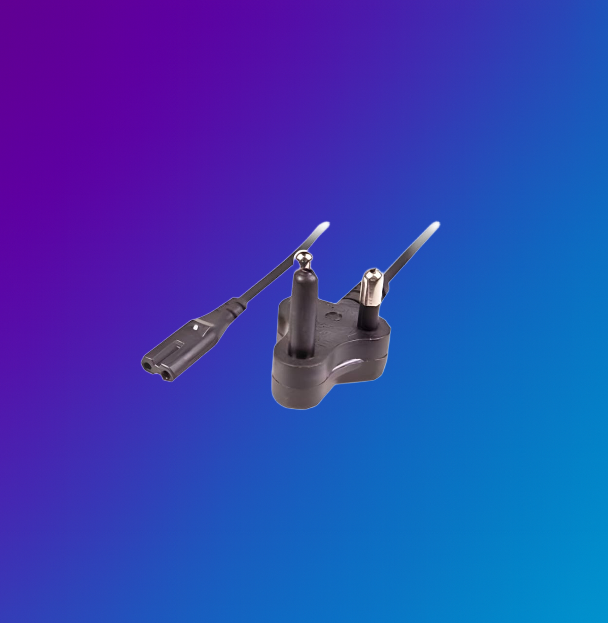 Figure 8 Power Lead with Standard 3 Pin Plug 1.8M