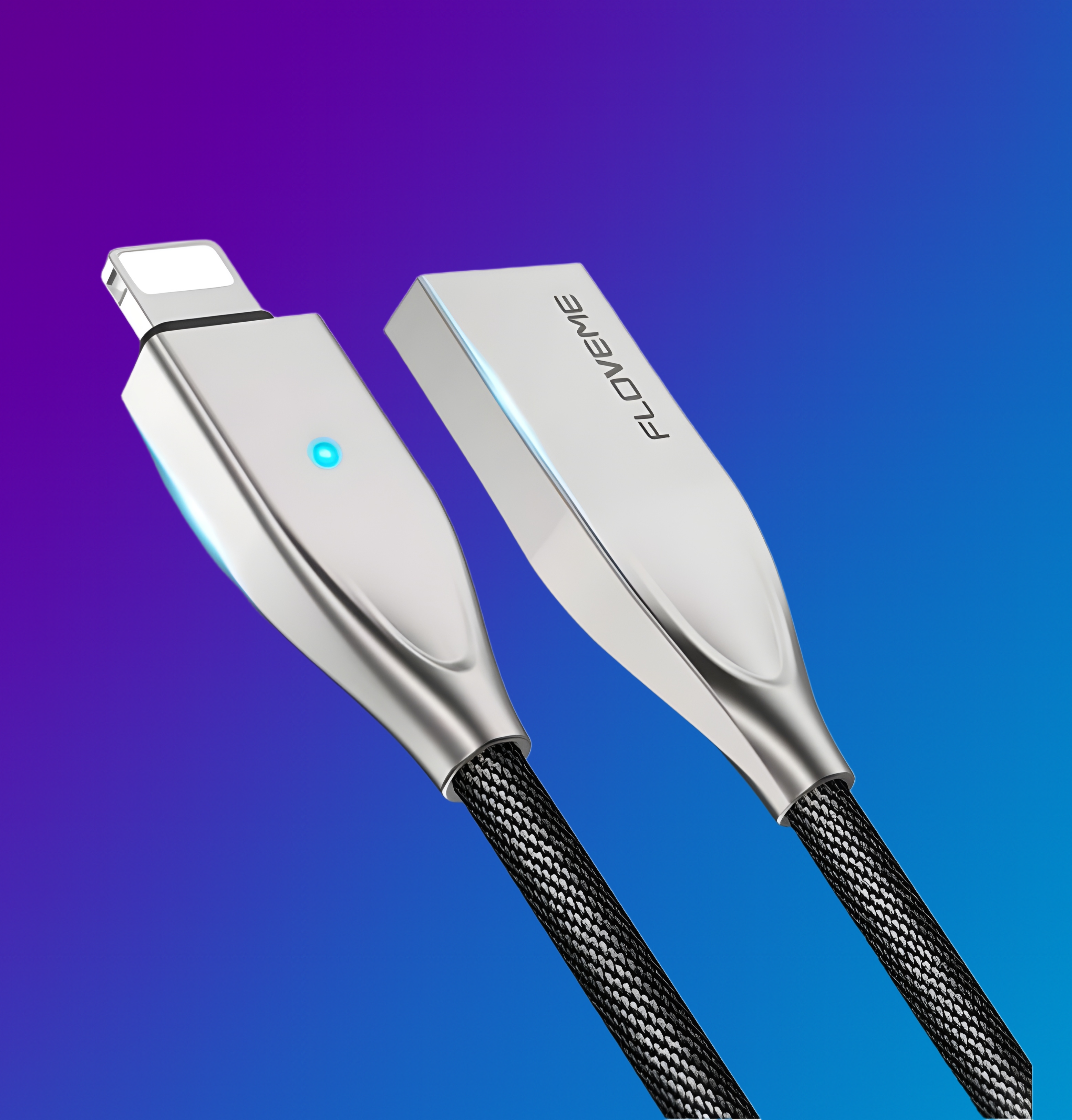 High Quality Metal Charger Cable for iPhone 1.2M