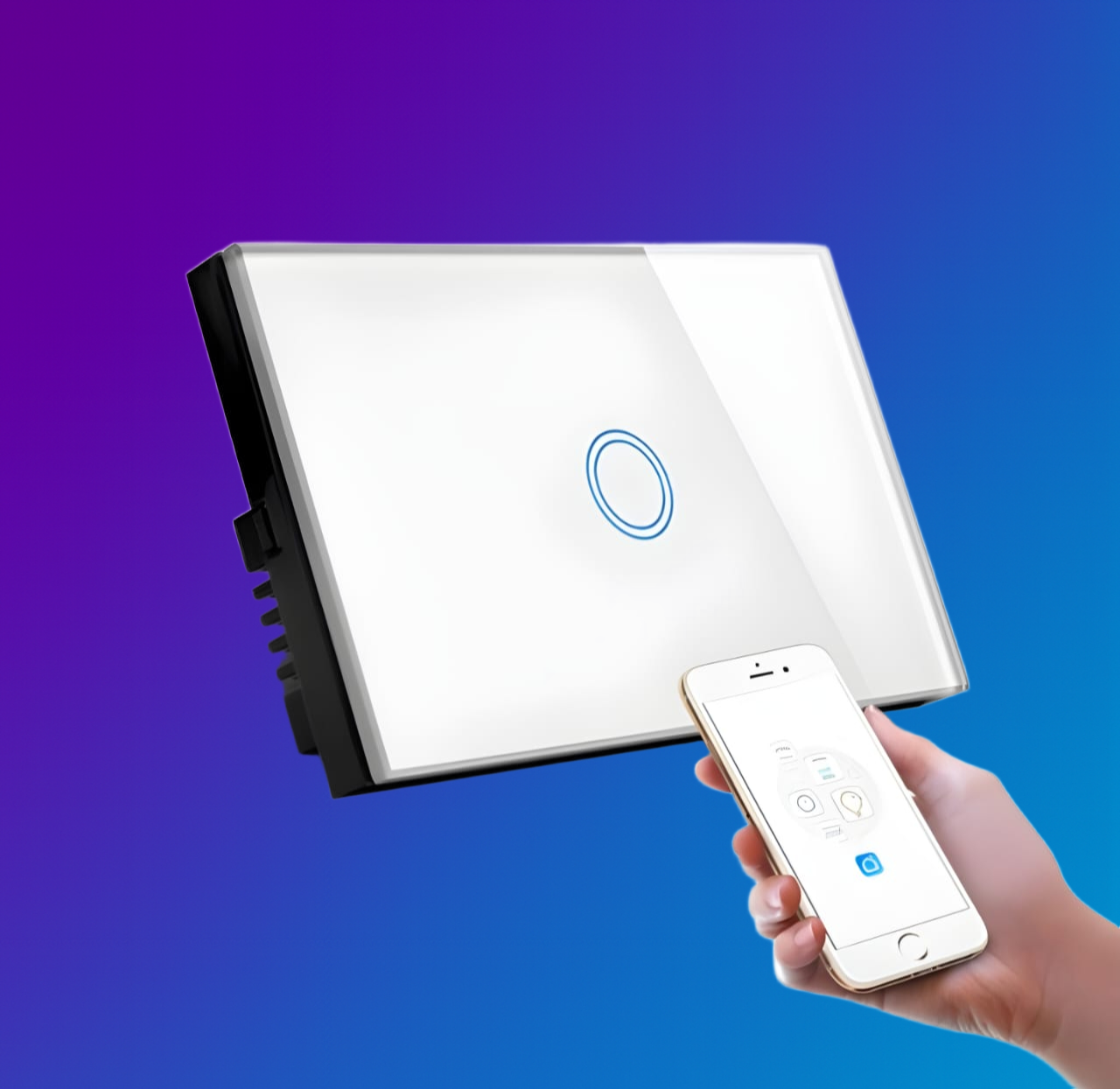 LE Smart Line MG Smart Switch 1 to 4 button (White or Black)