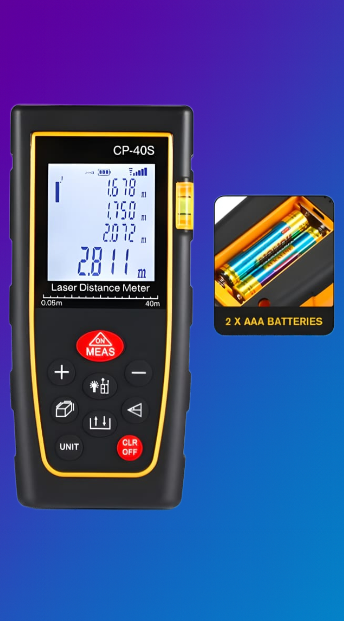 Laser Distant Meter Measure - 100m Range