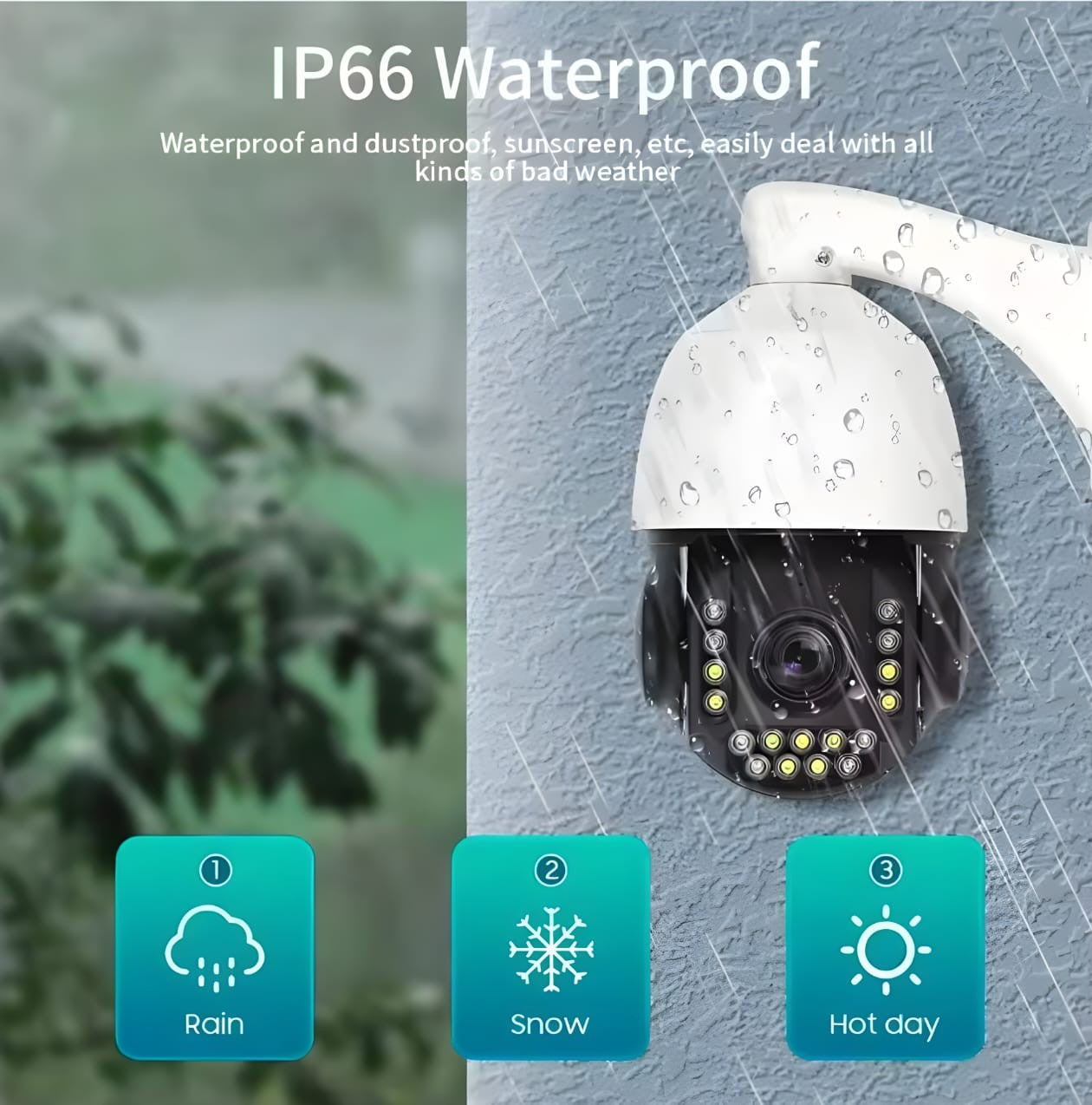 Life Veillance IP PTZ Camera POE Type 5MP With 30X Optical Zoom and Human Tracking