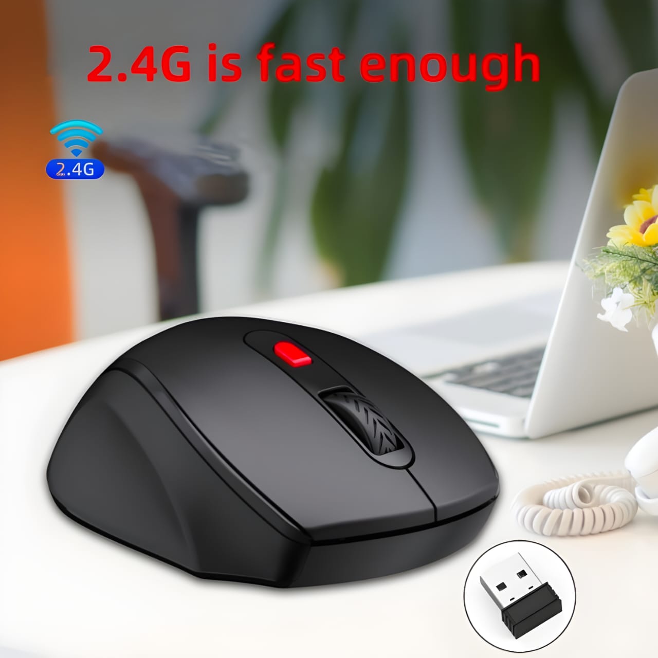 Lifestyle Eco Series Wireless Mouse 2.4G
