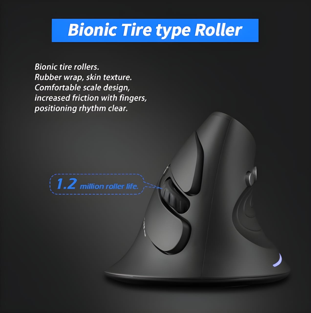 Lifestyle Ergo Series Wireless Mouse 2.4G