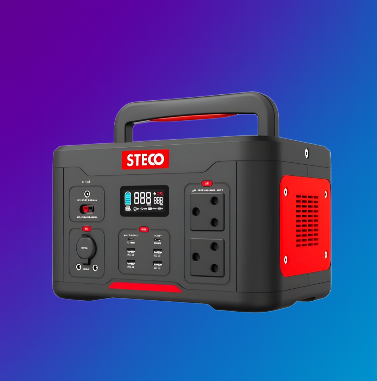Steco 1000-Watt Power Station With 1050WH Battery Capacity