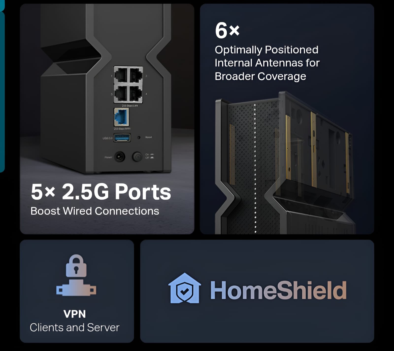 TP-LINK BE9300 TRI-BAND Wi-Fi 7 Router