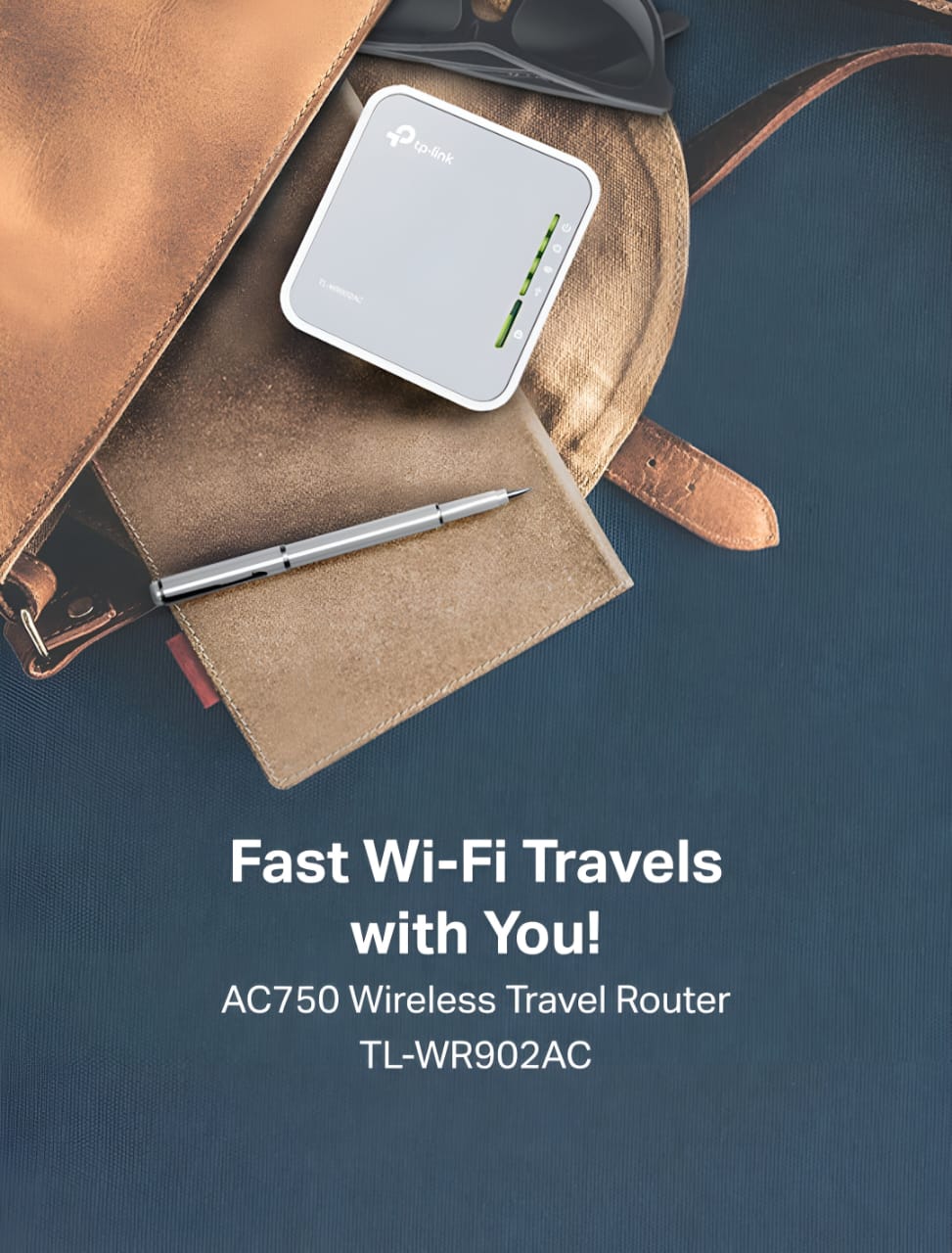 TP-Link AC750 Mini Pocket Wi-Fi Router
