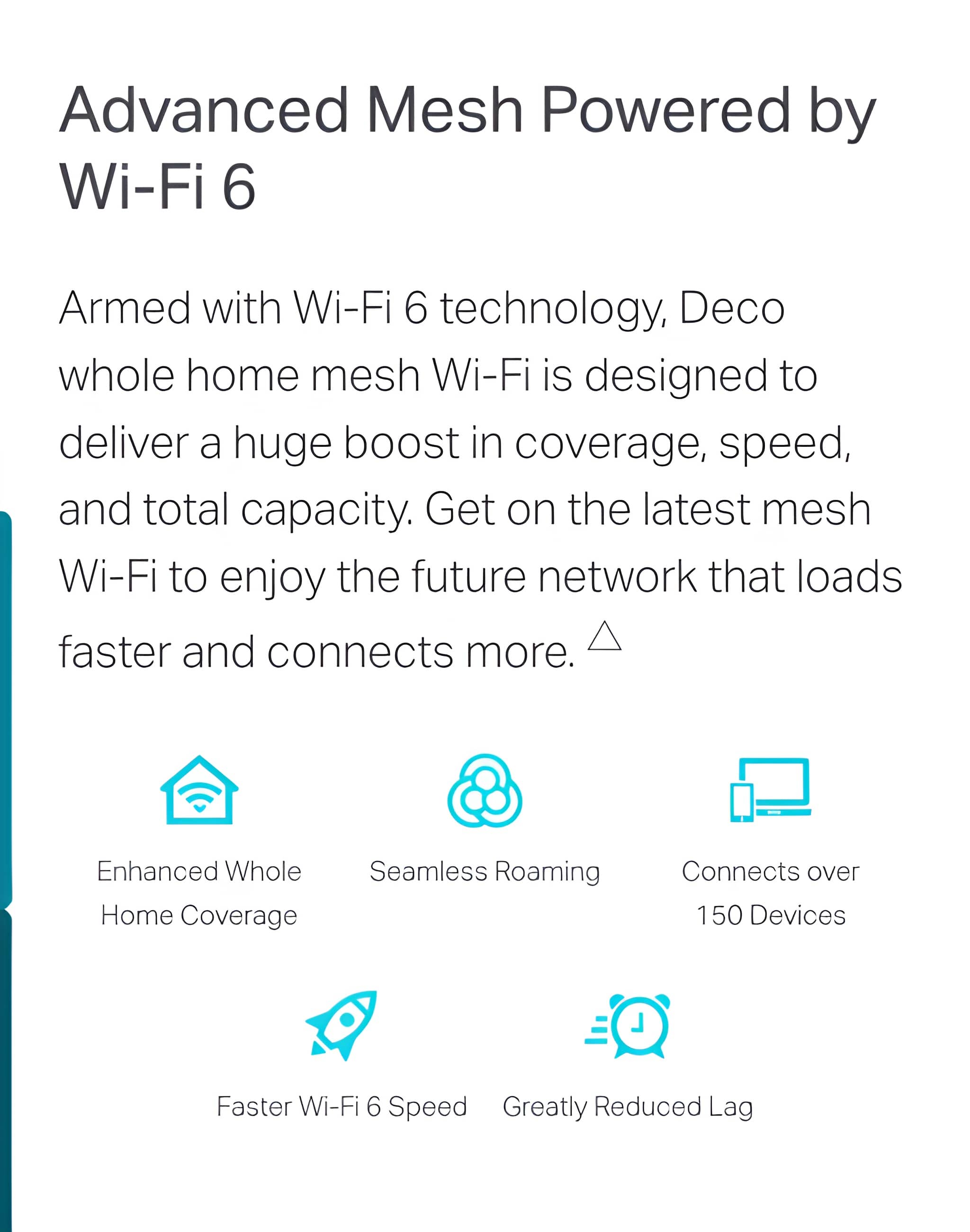 TP-Link AX1800 Whole Home Wi-Fi 6 Mesh System 2-Pack or 3-Pack Options