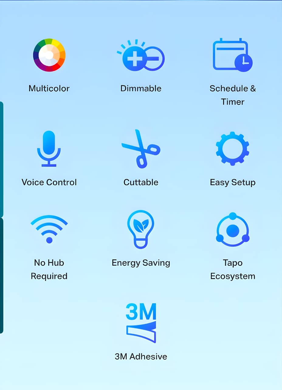 TP-Link Tapo Multicolor Smart Light Strip L900-5