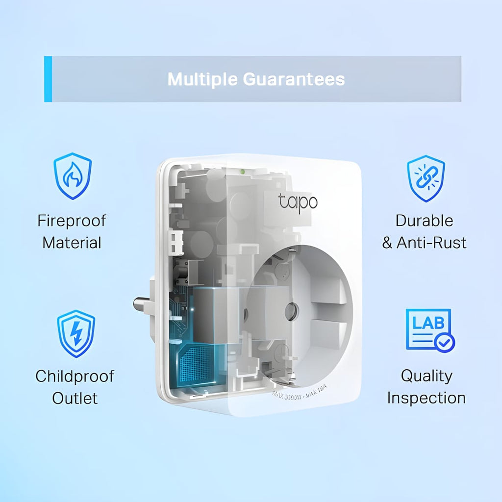 TP-Link Tapo Smart Wi-Fi Socket with Energy Monitoring P110