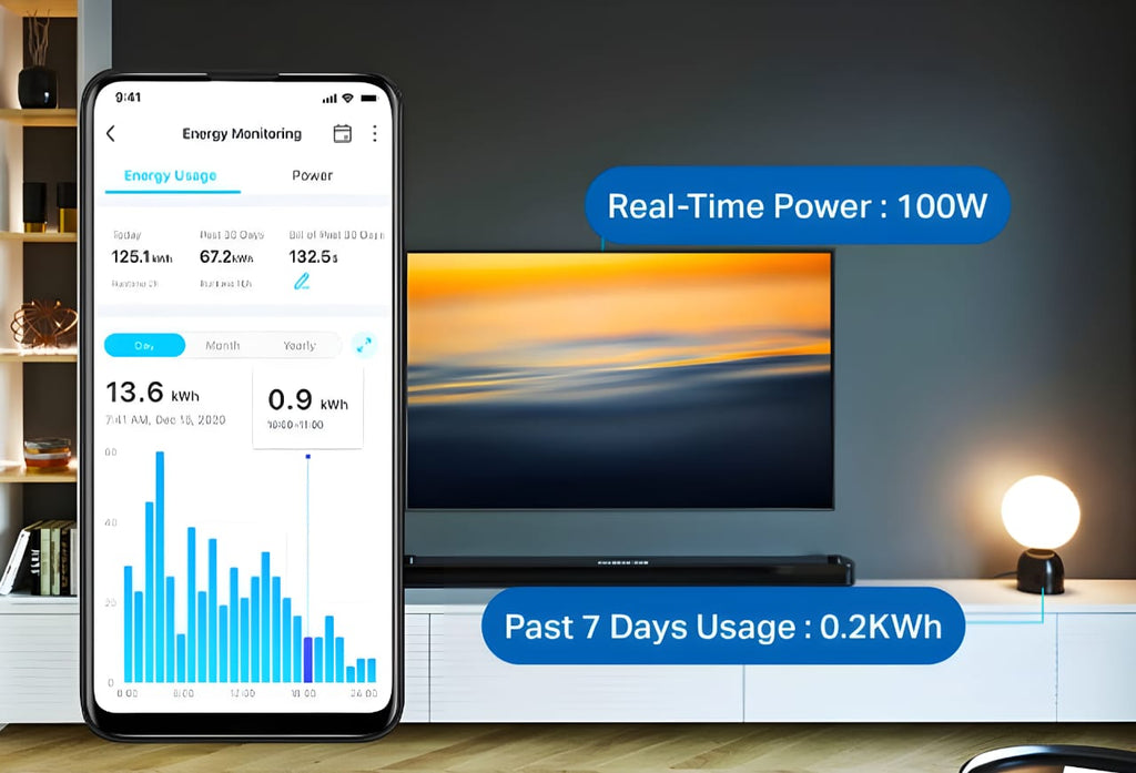 TP-Link Tapo Smart Wi-Fi Socket with Energy Monitoring P110