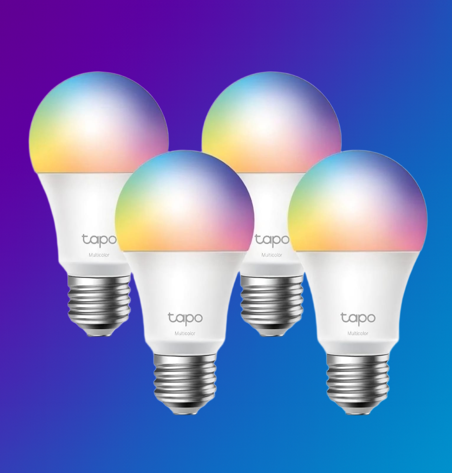 TP Link Tapo Multicolor Smart Wi-Fi Light Bulb L530E 1-Pack / 4-Pack