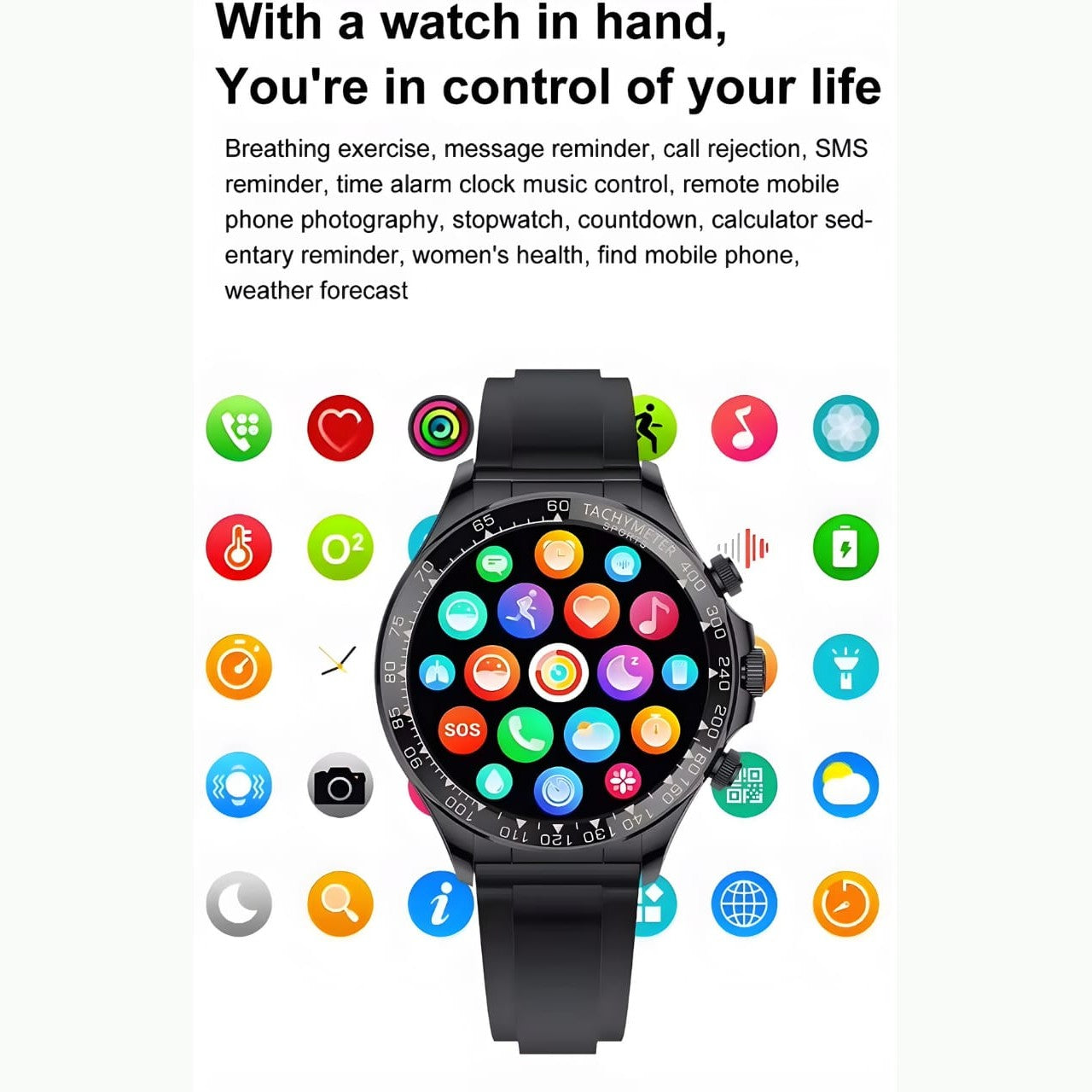 Aviator Smart Watch 10 view