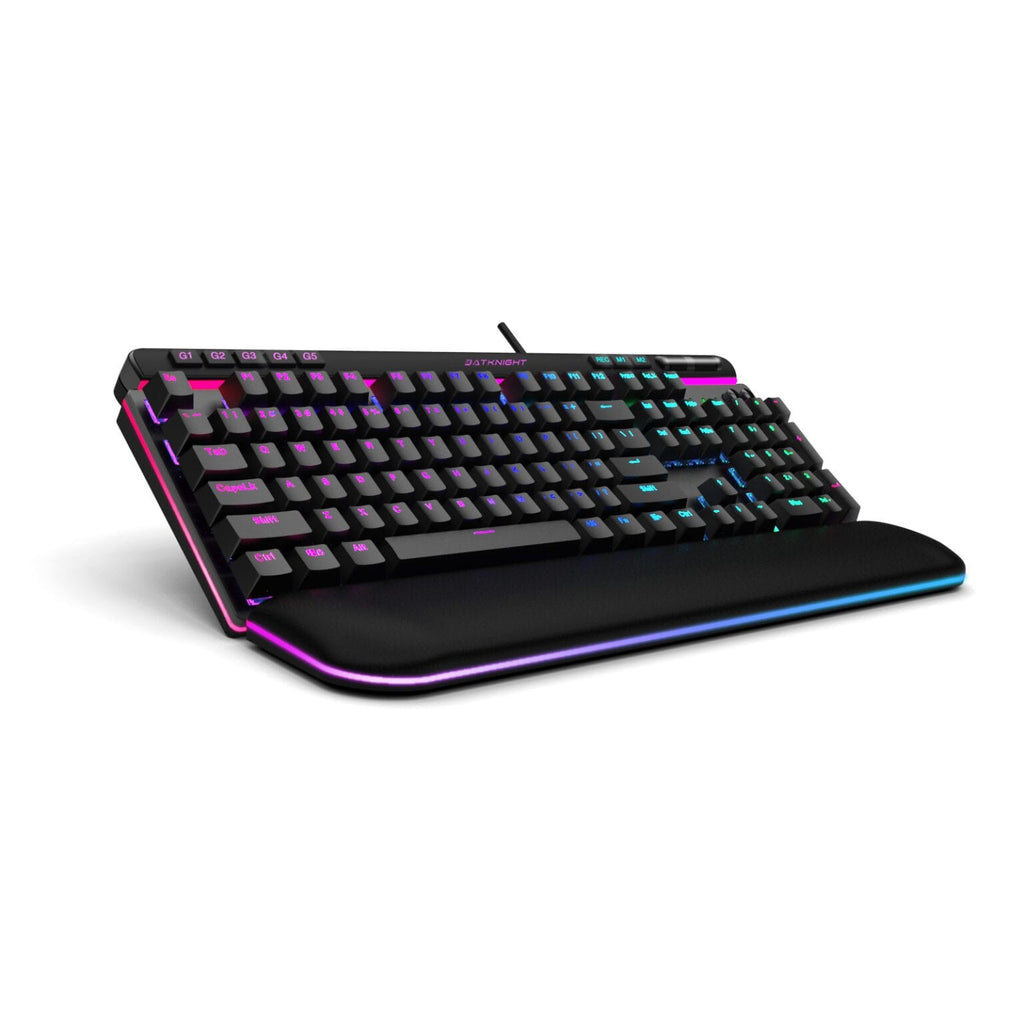 Batknight 818/868 Mechanical RGB Gaming Keyboard with RGB Armrest 2 view