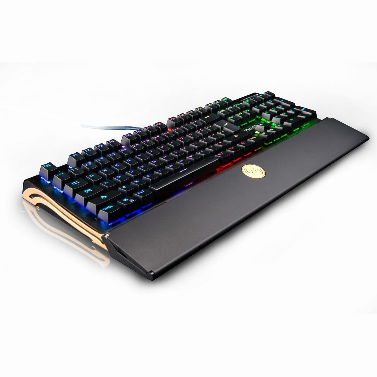 Batknight BK518 Mechanical RGB Gaming Keyboard – Detachable Cover 1 view