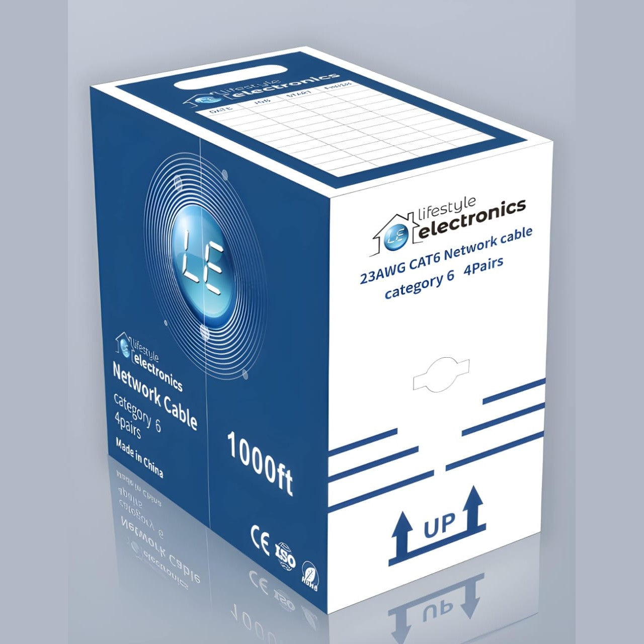 CAT6 23 AWG UTP Cable – Per Meter or 305M Box 1 view