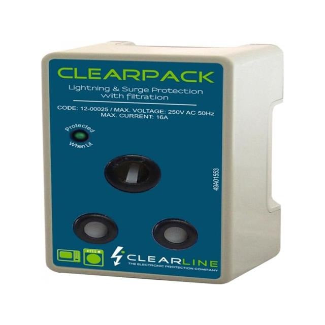 Clearpack Line Filter Protector 230V 16A with Failsafe Thermo-Trip 1 view
