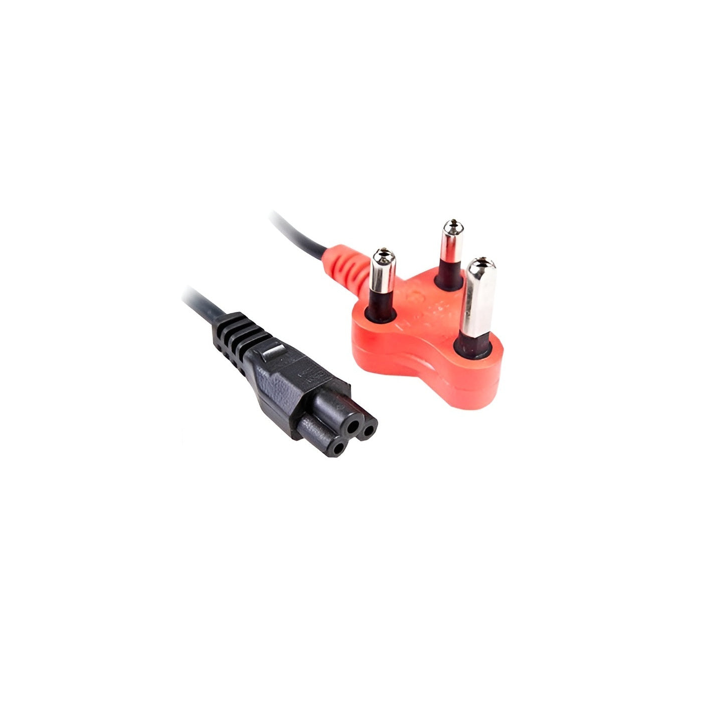 Clover Power Lead 1.8M with Red Shaved Pin Plug 1 view