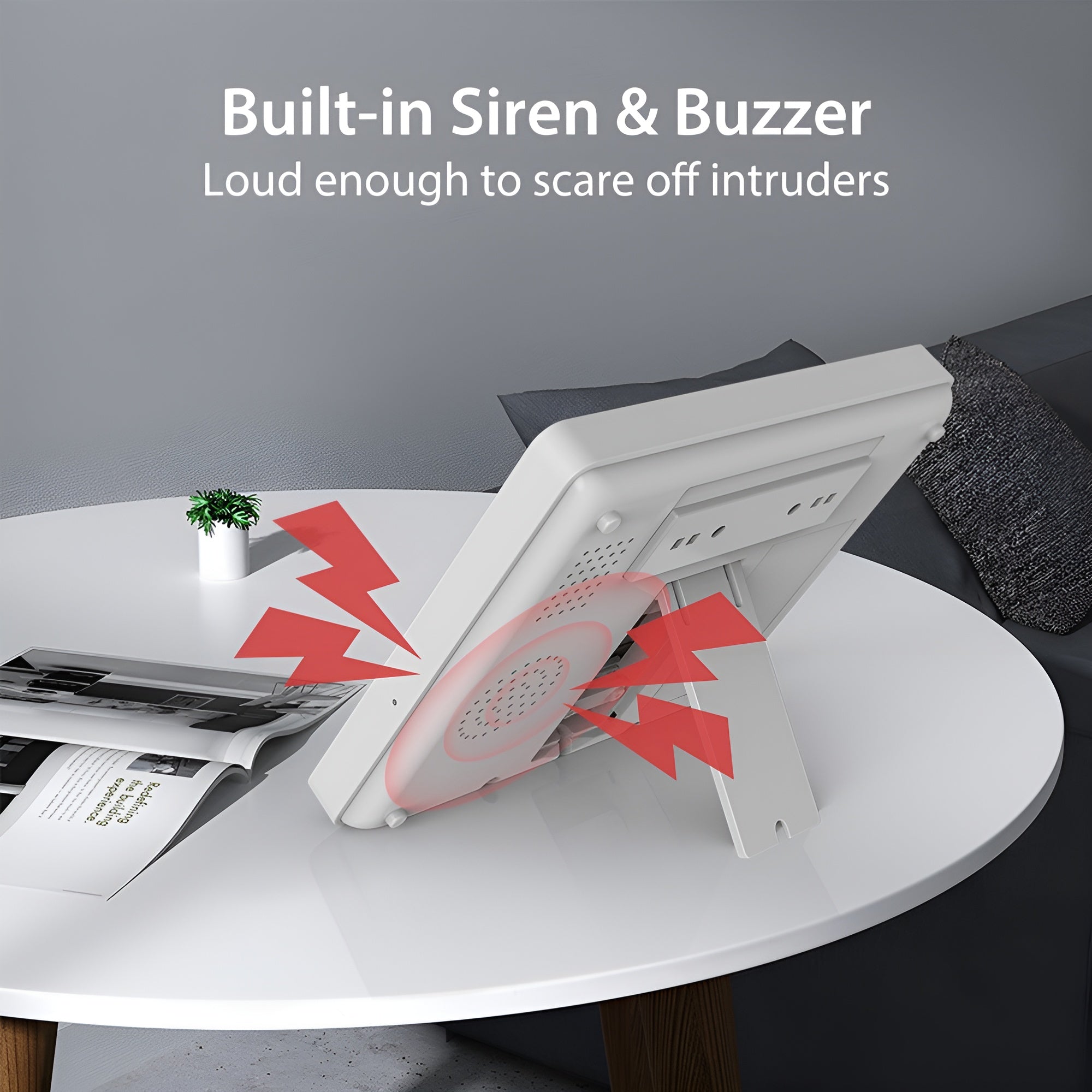 DIY Wi-Fi Alarm Panel – 7" Touch Screen with 4G SIM & Smart App Control 4 view