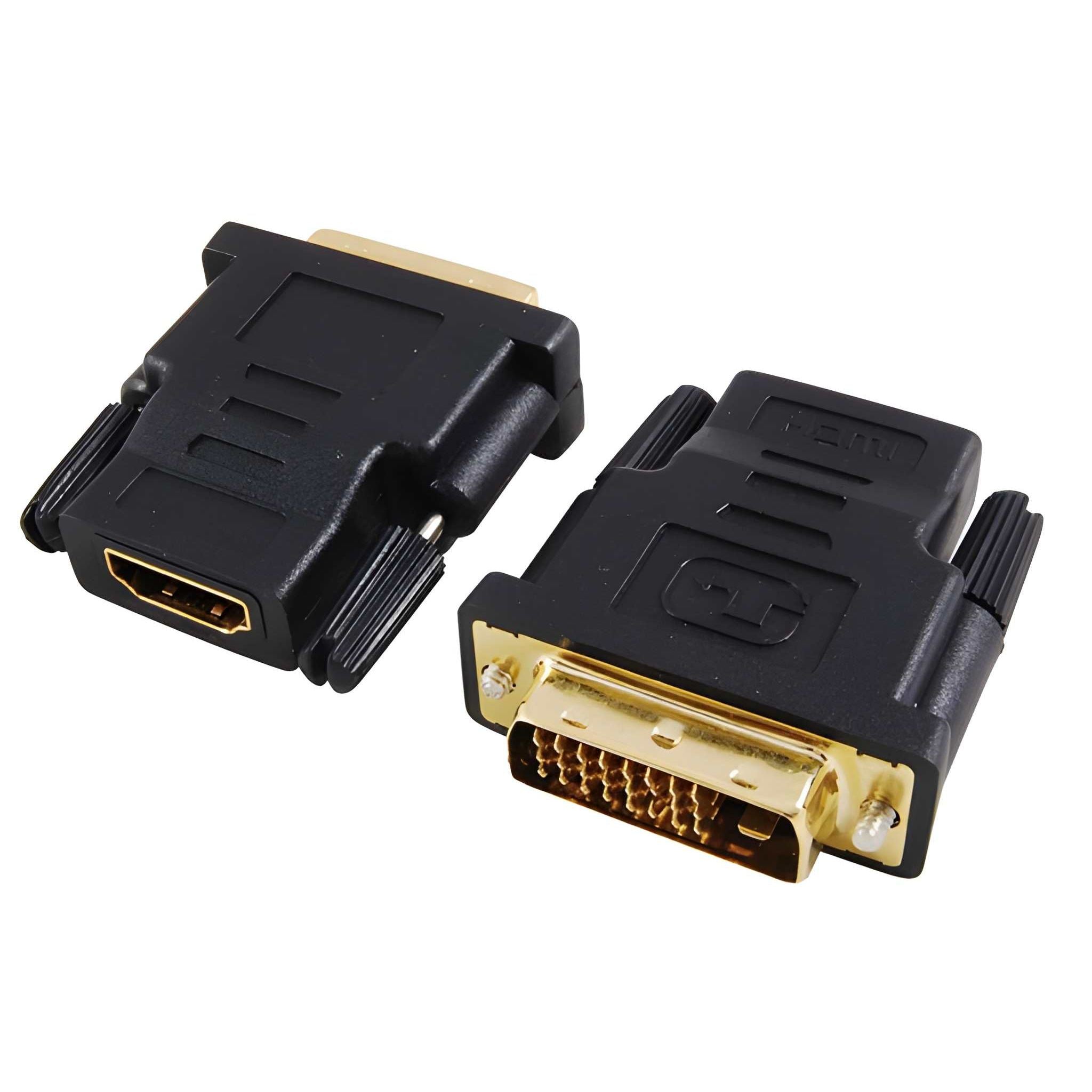 DVI Male to HDMI Female Adapter – HDMI to DVI Converter 1 view