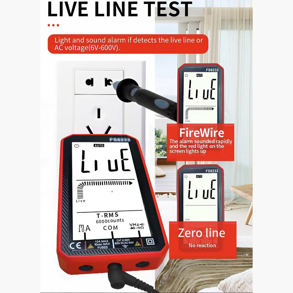 LE Smart Series FS8233 Digital Multimeter 3 view