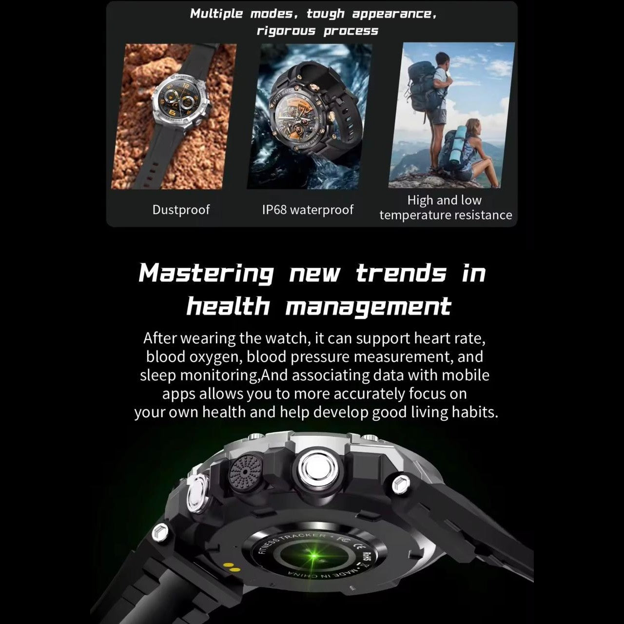 Goliath Smart Watch – Built for Strength & Everyday Performance 5 view