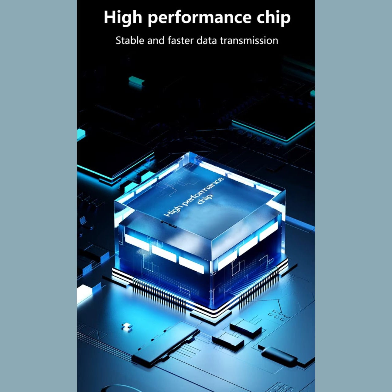 Mobile Storage Enclosure M.2 NVME SSD Up to 2TB 10Gbps 7 view