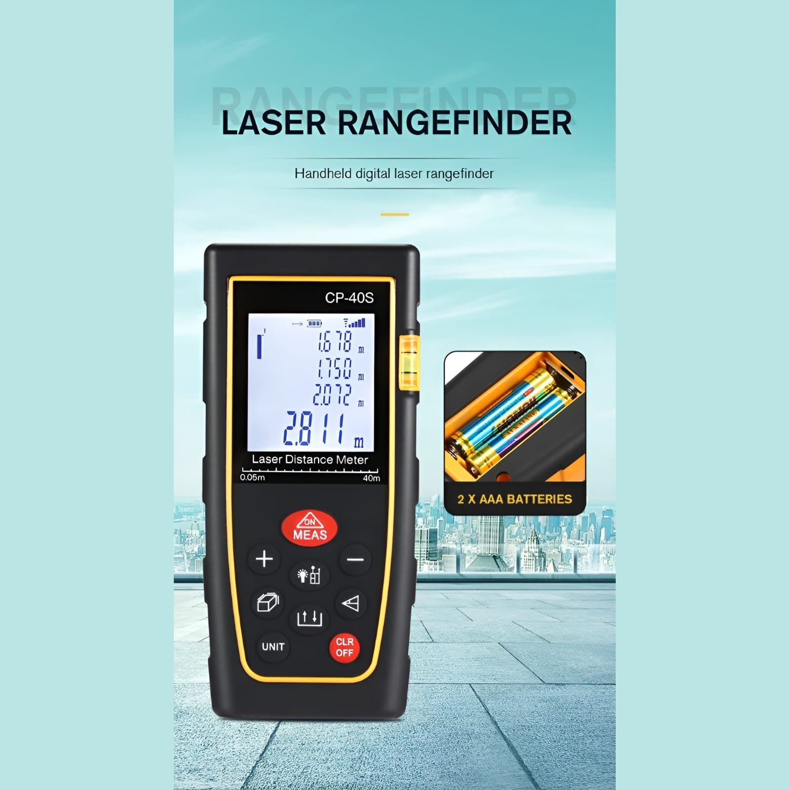 Laser Distance Meter – 100m Range 1 view