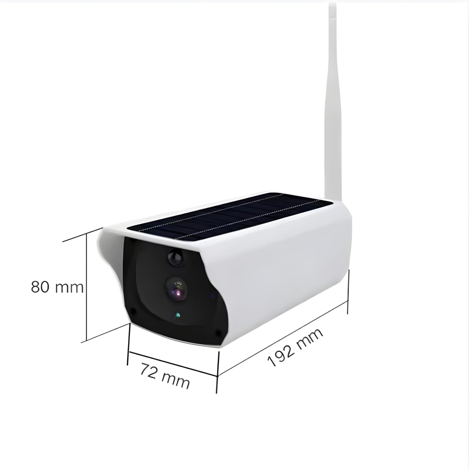 Life Veillance 2MP Wi-Fi Solar Bullet Camera 4 view