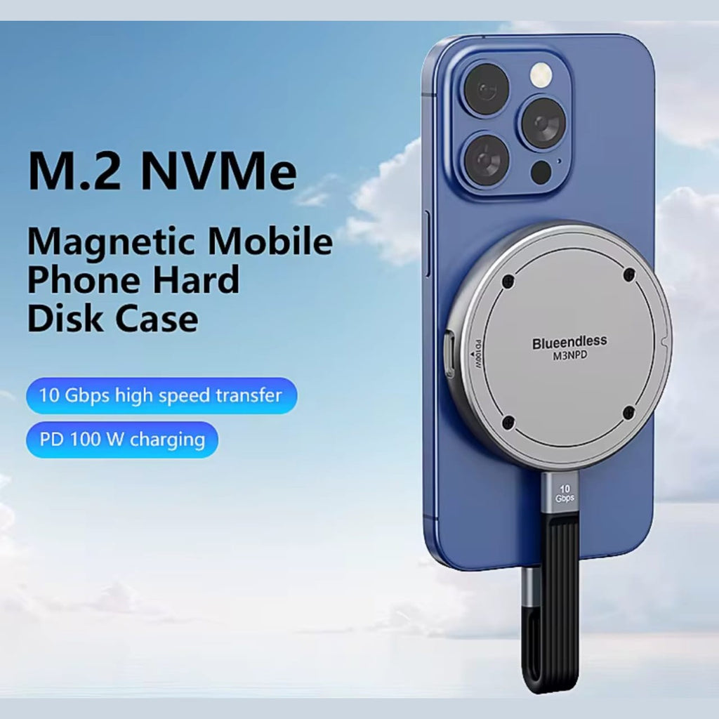 Mobile Storage Enclosure M.2 NVME SSD Up to 2TB 10Gbps 1 view