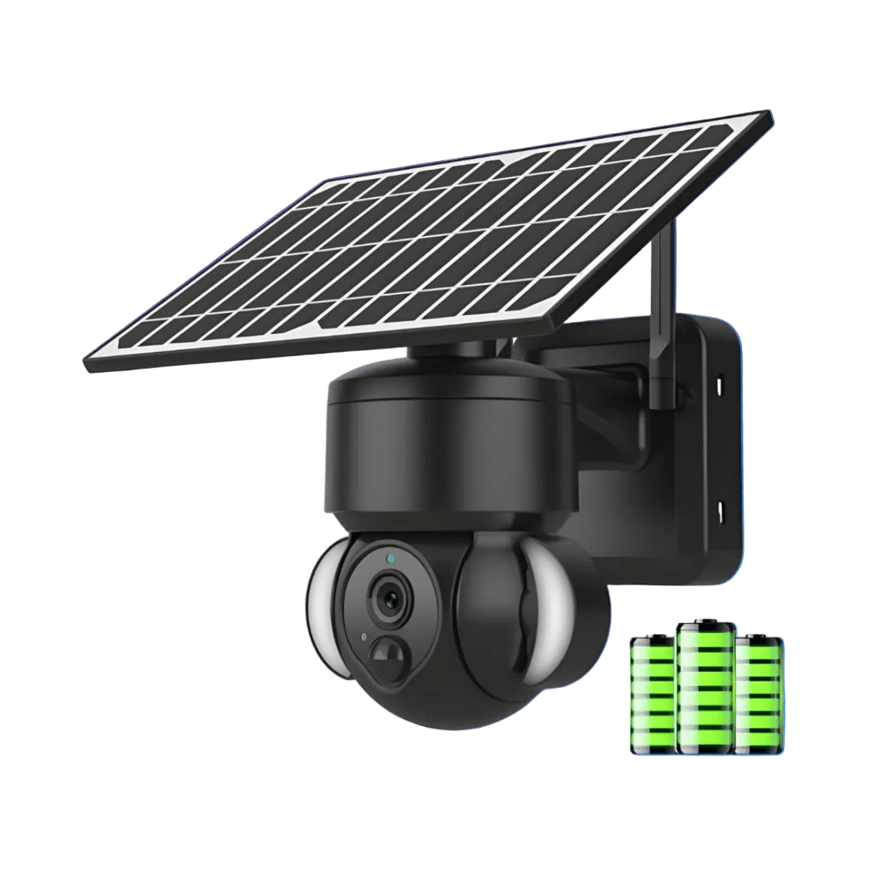 PTZ 3MP Wi-Fi Security Camera – Outdoor IP66, Battery & Solar Powered 1 view