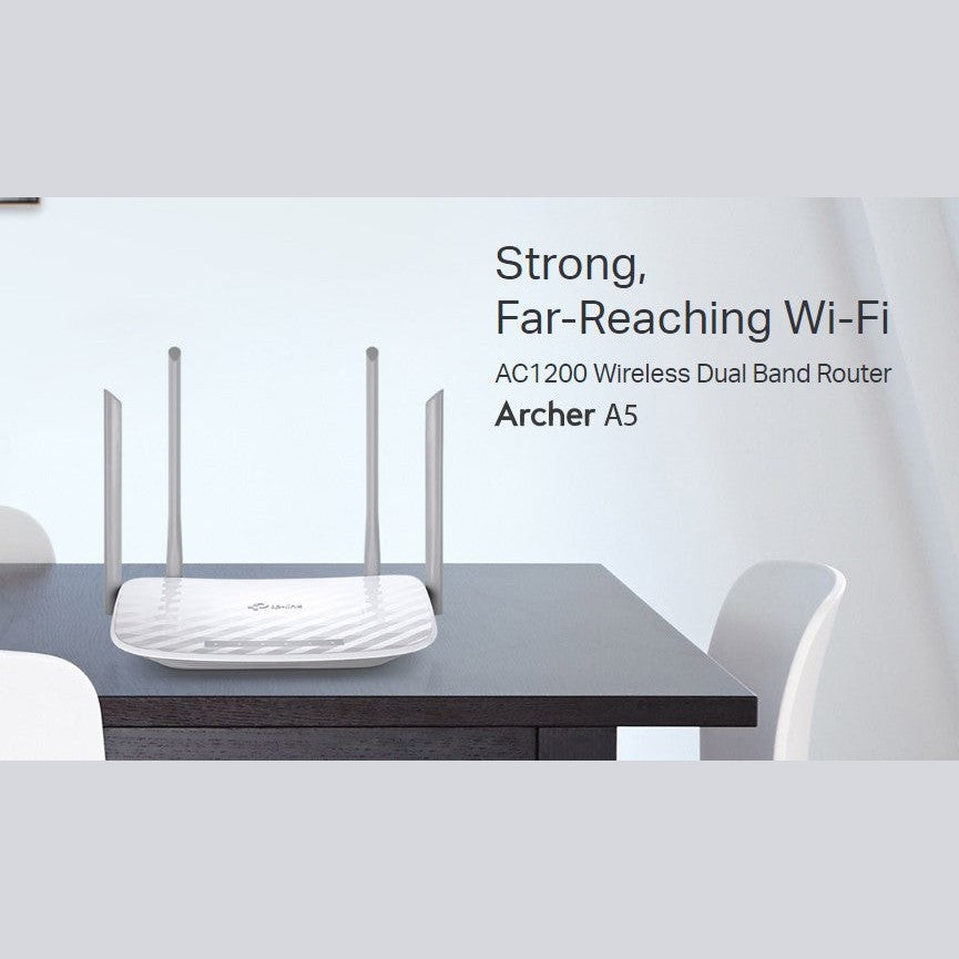 TP-Link Archer A5 AC1200 Dual Band Wi-Fi Router 1 view