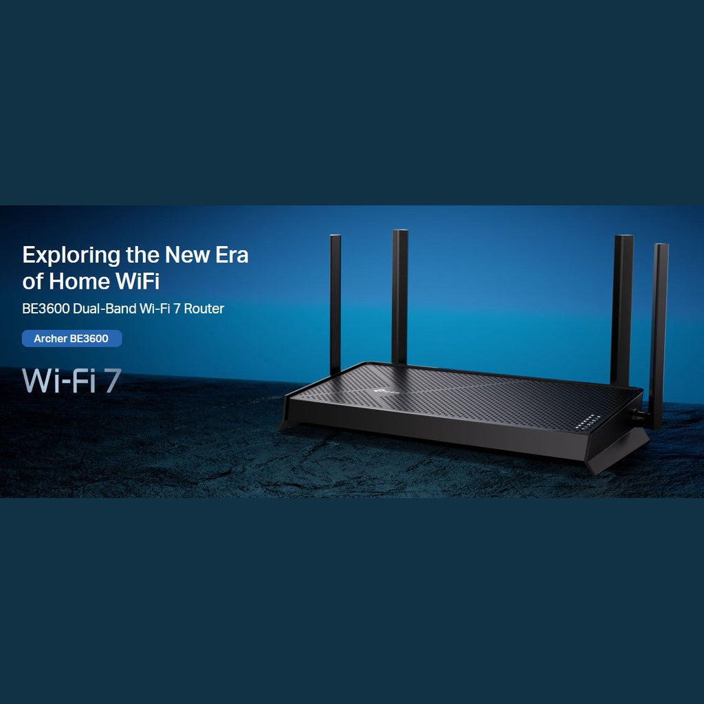 TP-LINK Archer BE3600 Dual Band Wi-Fi 7 Router 1 view