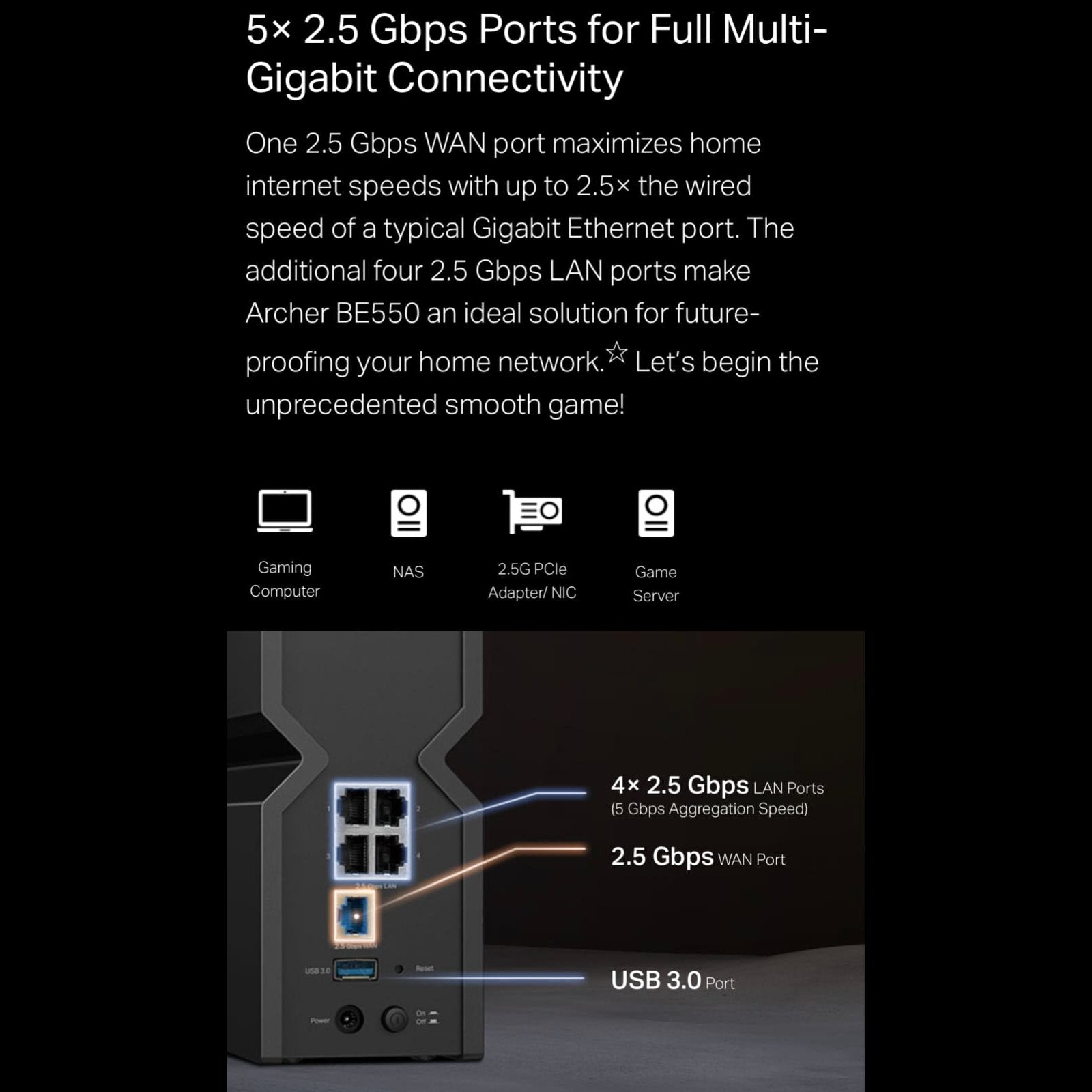 TP-LINK BE9300 TRI-BAND Wi-Fi 7 Router 4 view