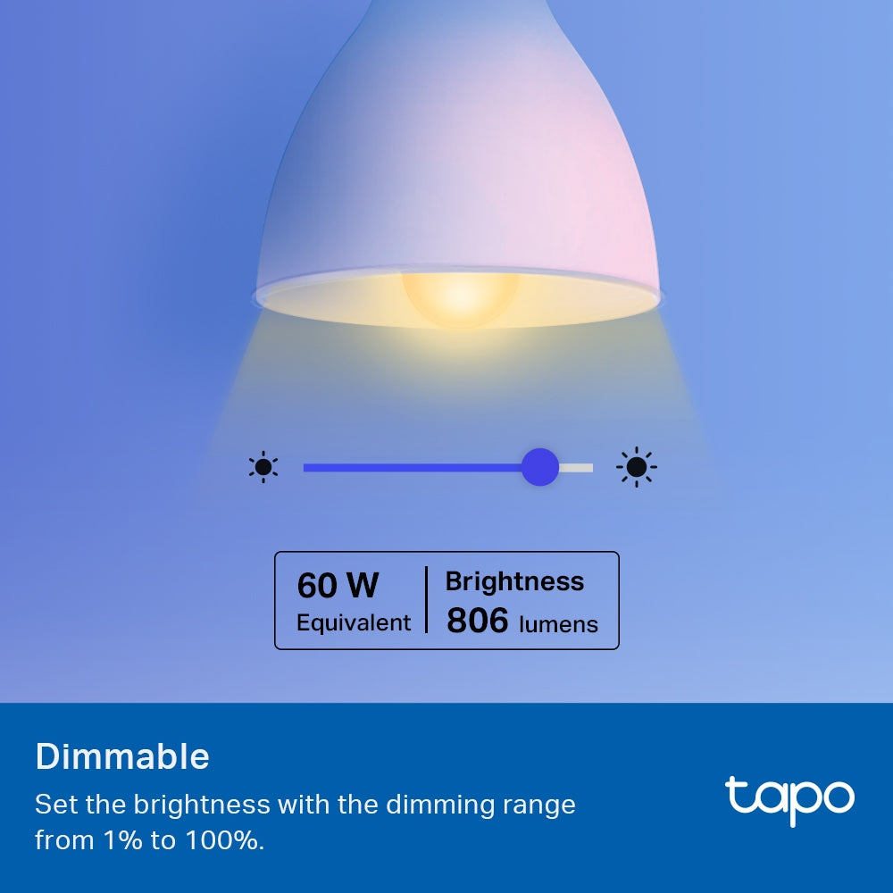 TP-Link Tapo L530E Multicolor Smart Wi-Fi Light Bulb 6 view