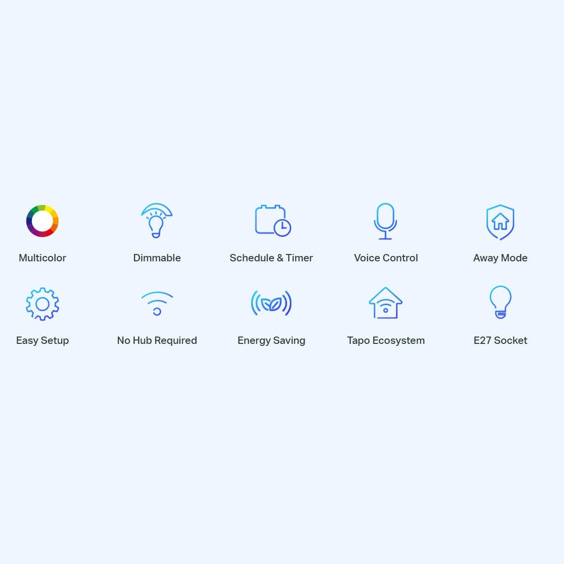 TP-Link Tapo L530E Multicolor Smart Wi-Fi Light Bulb 3 view