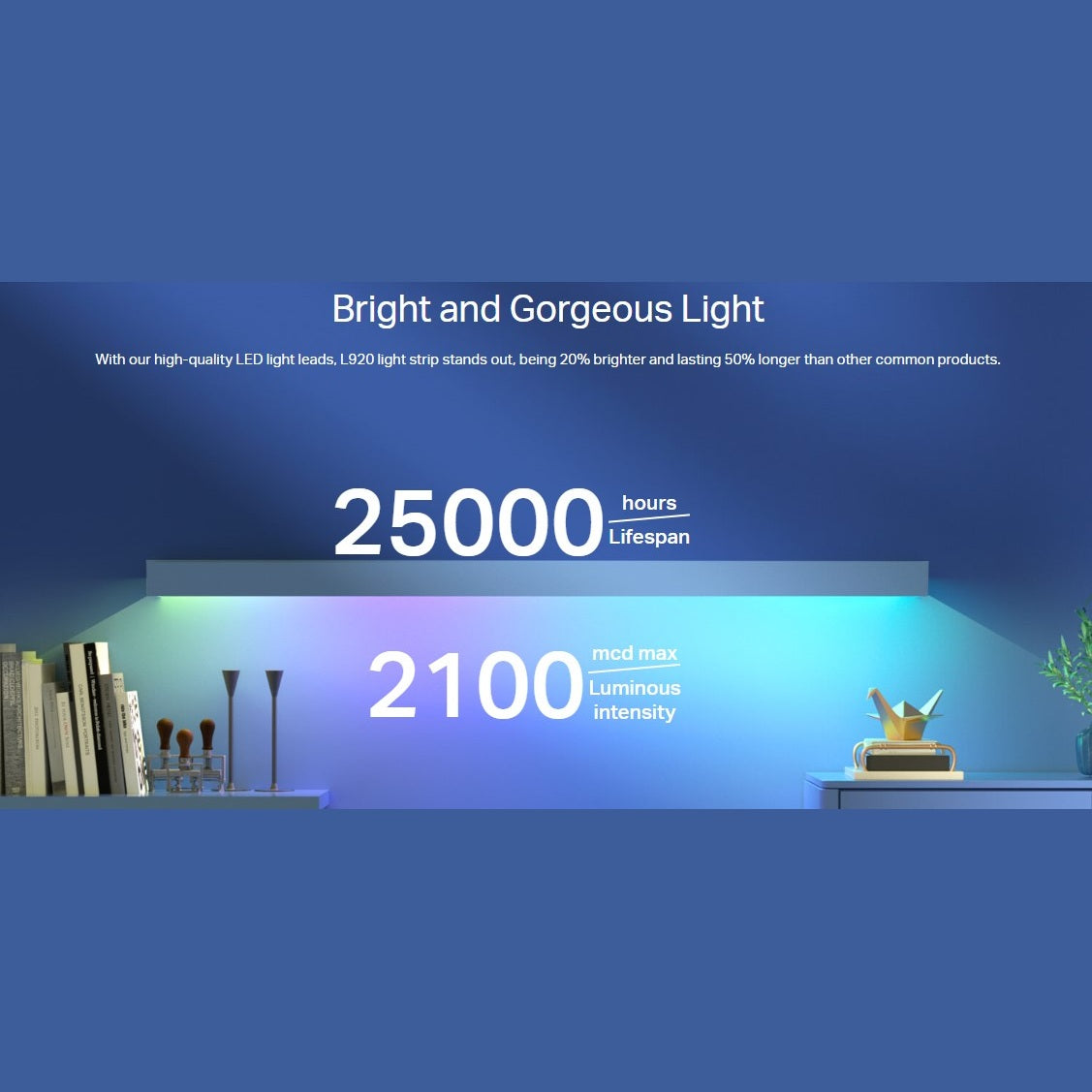 TP-Link Tapo L920-5 Multicolor Smart Light Strip – RGBIC 50 Zones 2 view