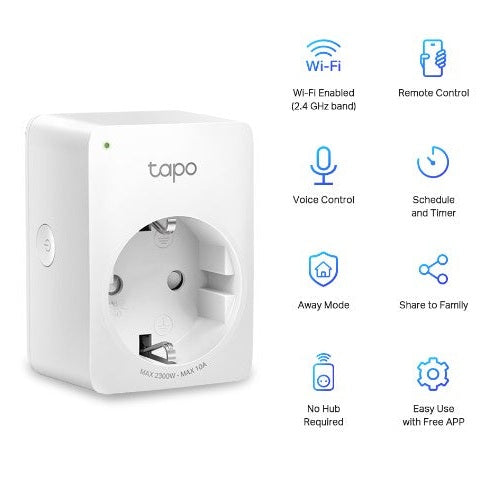 TP-Link Tapo Smart Wi-Fi Socket P100 1 view