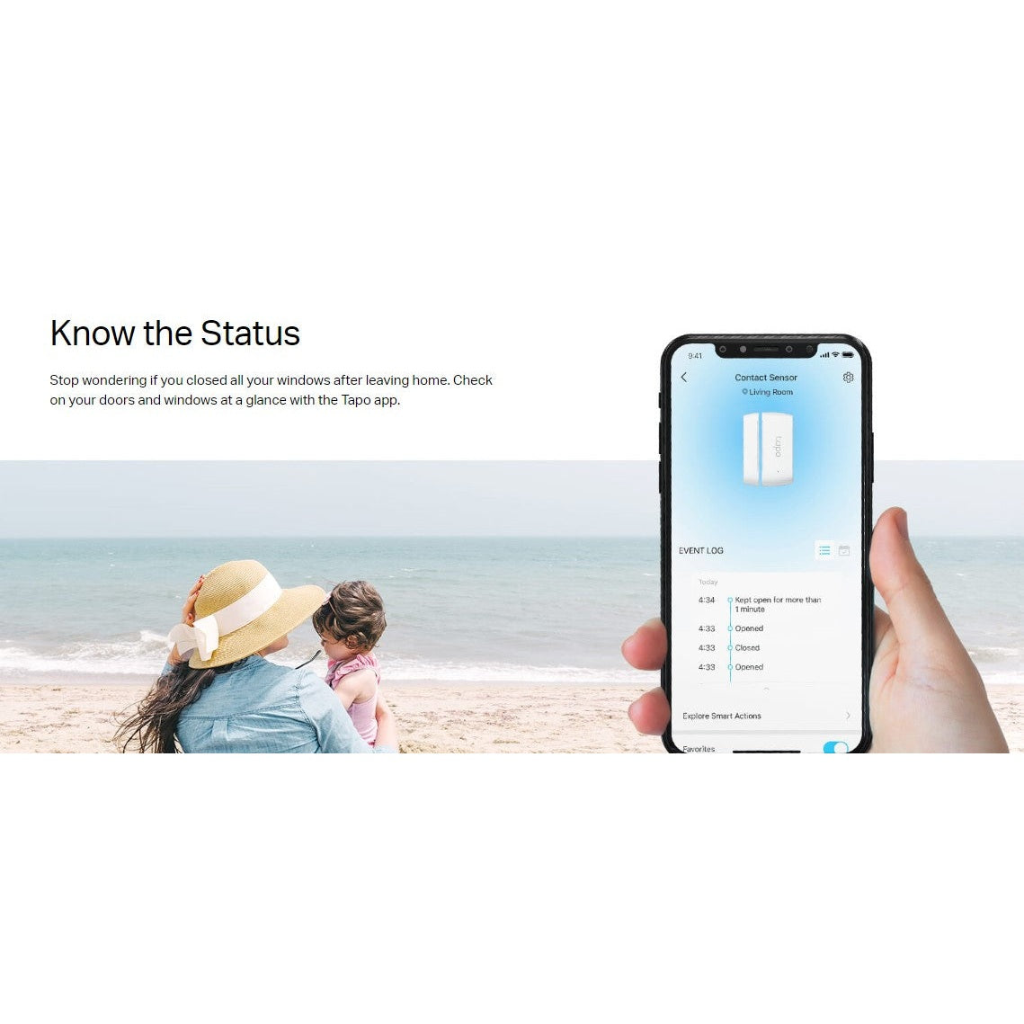 TP-Link Tapo Smart Door and Window Sensor T110 7 view